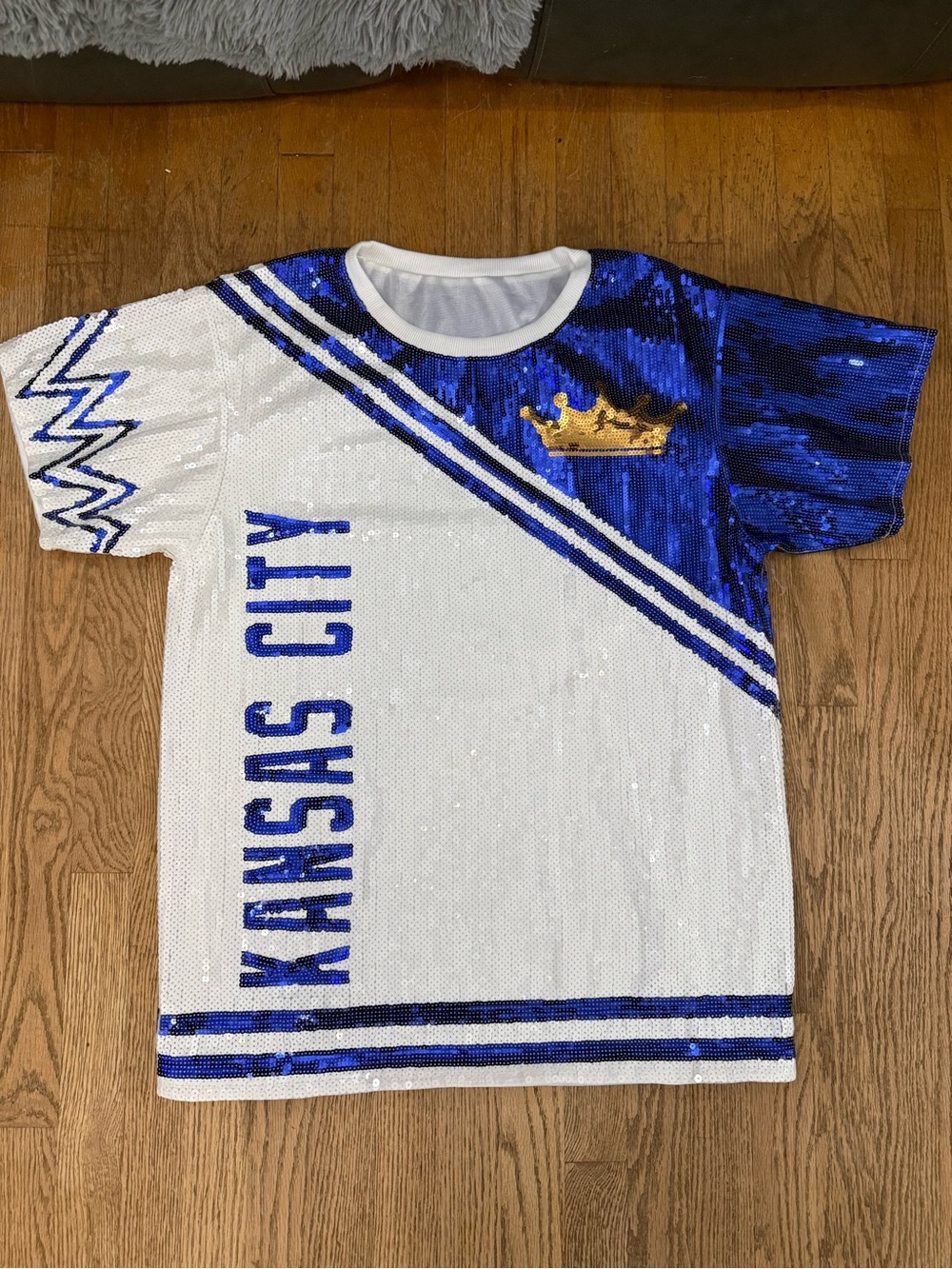 Women’s MLB Kansas City Royals Sequin Jersey Dress